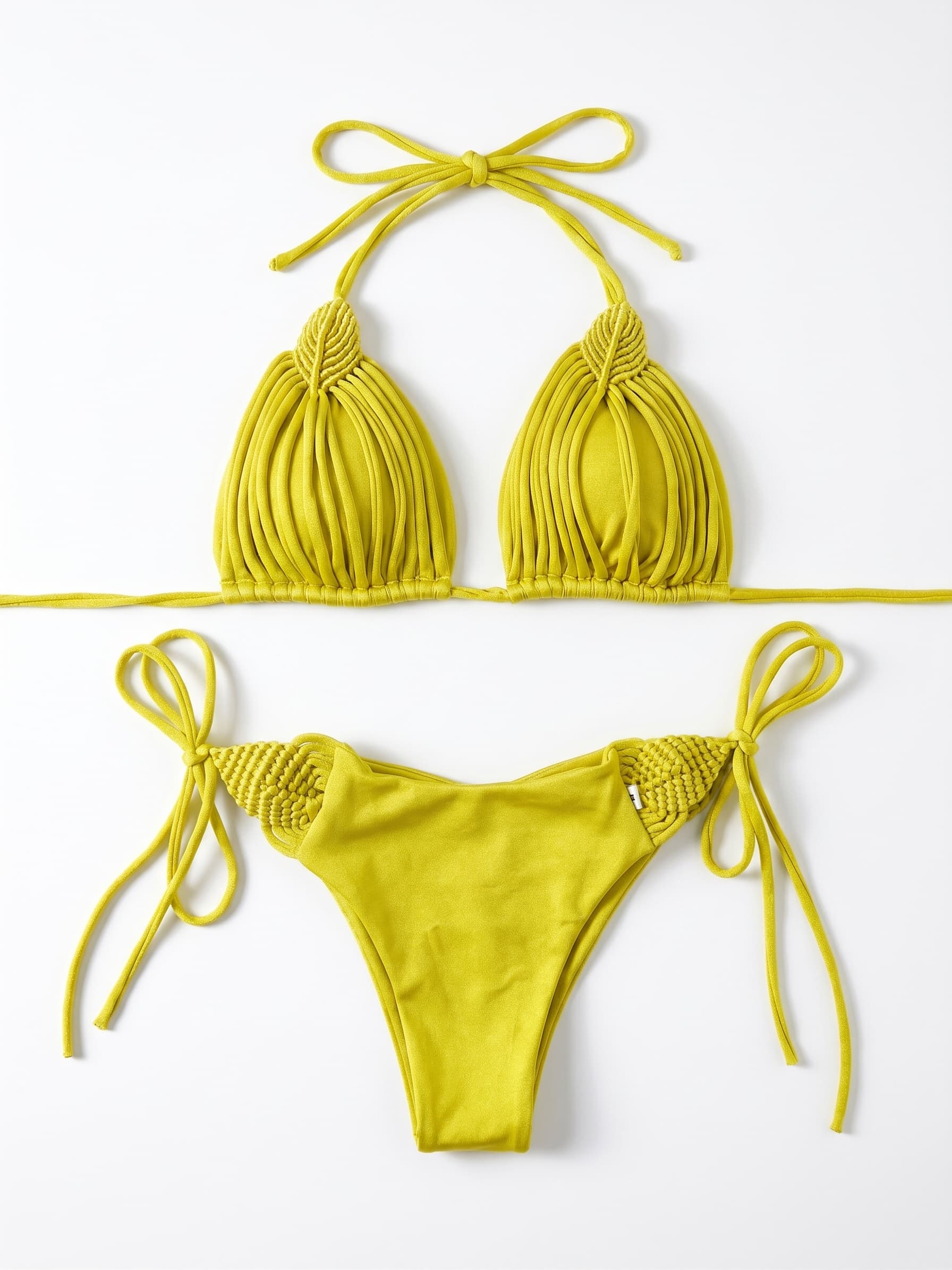 Bikini Crochet · Amarillo Lima 5